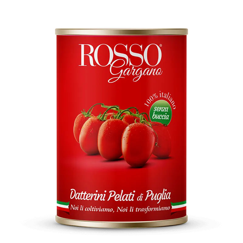 Datterini pelati di Puglia - Rosso Gargano