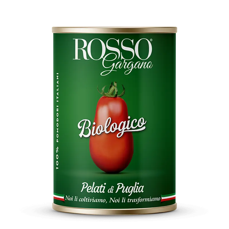 Pelati di Puglia biologici - Rosso Gargano