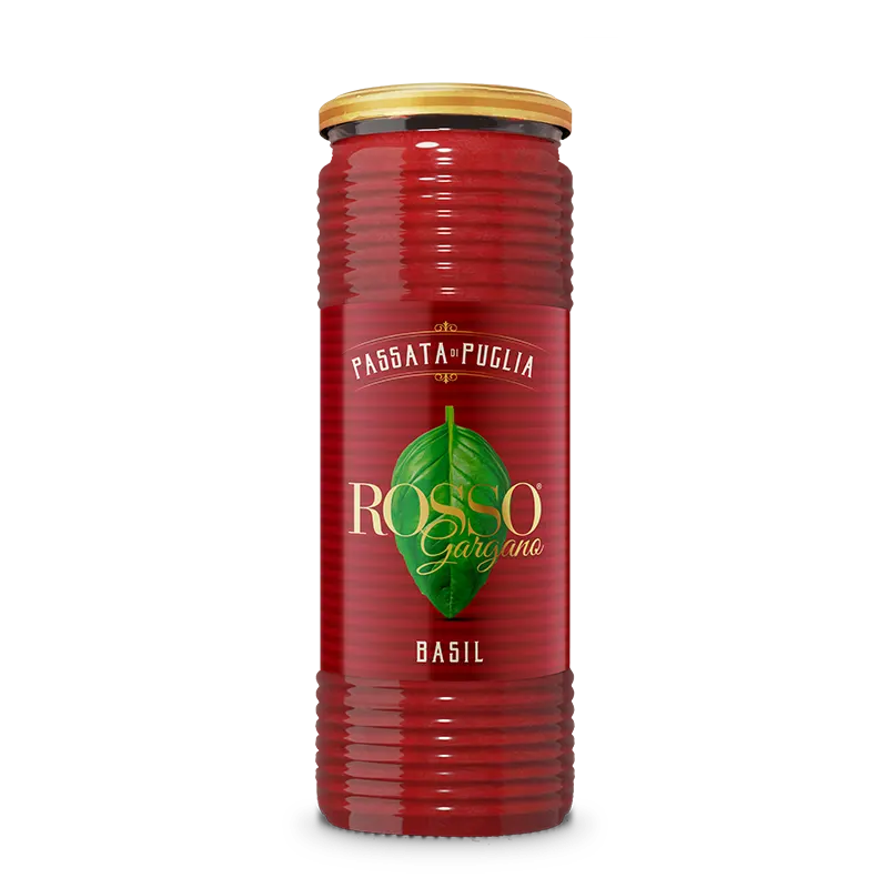 Tomato Puree with basil - Rosso Gargano